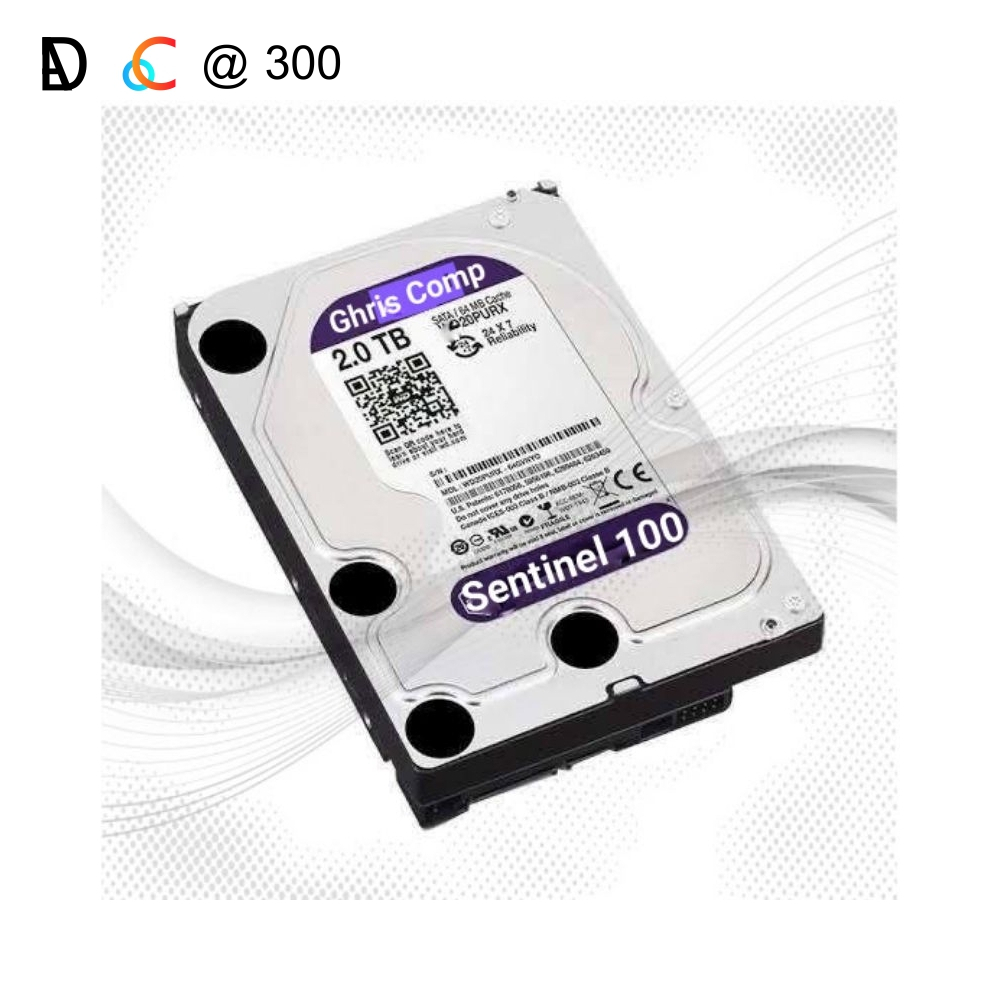 Hdd PC/CCTV 2tb