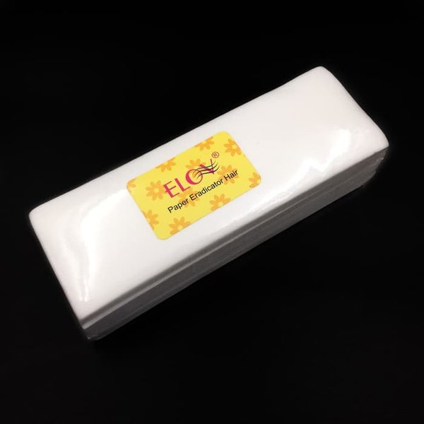 Kertas Waxing ELOV isi 100 / Kain Wax Strip Paper Pencabut Bulu Halus Ketiak Kaki Tangan