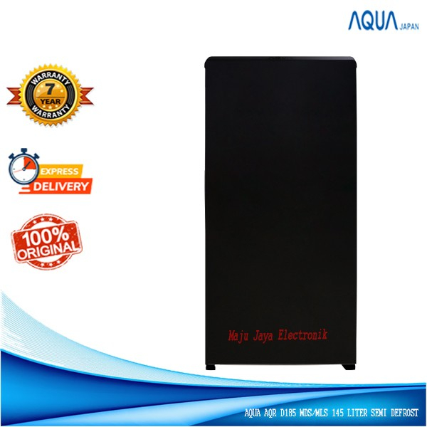 Kulkas 1 Pintu Aqua AQR D185 MDS Low Watt 50 W 150 Liter Garansi 7 Th