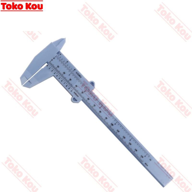 

(TOKOKOU) Penggaris Kaliper Jangka Sorong Plastik 150mm