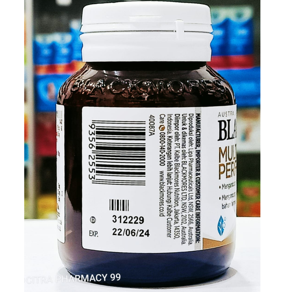 Blackmores 𝐌𝐮𝐥𝐭𝐢 𝐁 𝐏𝐞𝐫𝐟𝐨𝐫𝐦𝐚𝐧𝐜𝐞 Isi 30 Tablet - Vitamin B Kompleks