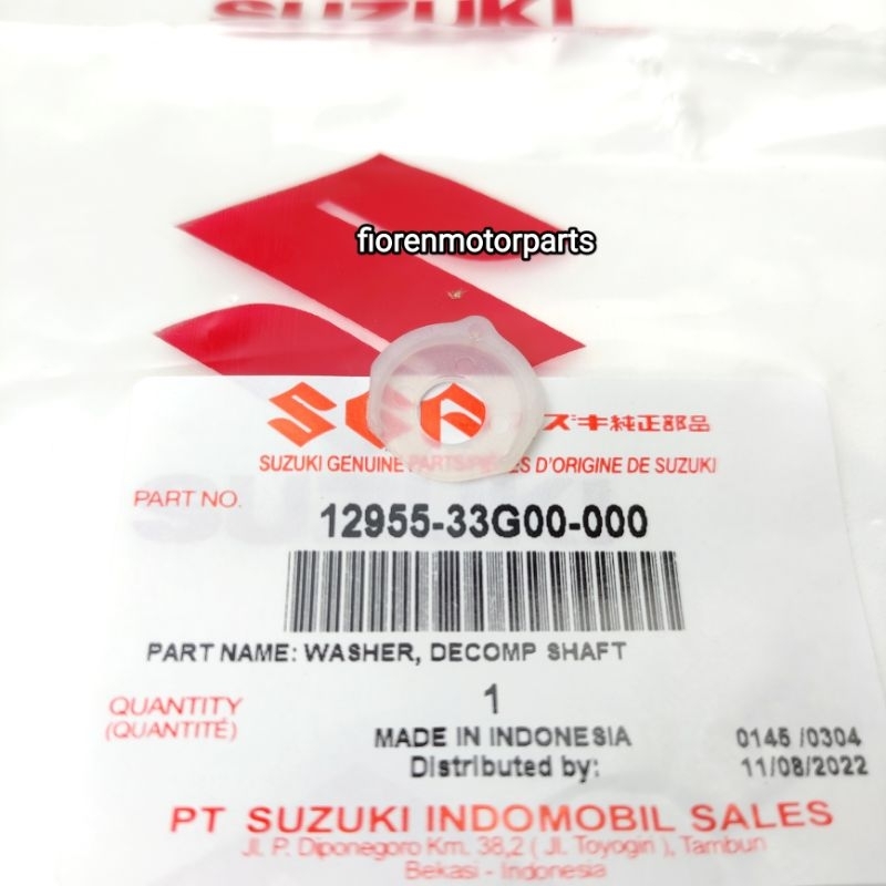 RING PLASTIK NOKEN AS SPIN SKYDRIVE SKYWAVE HAYATE 12955-33G00-000 ORIGINAL SGP SUZUKI GENUINE PARTS
