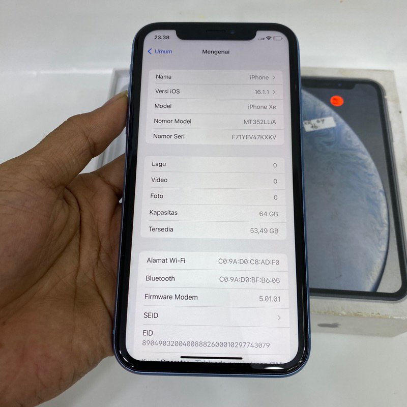 apple iPhone XR 128gb inter