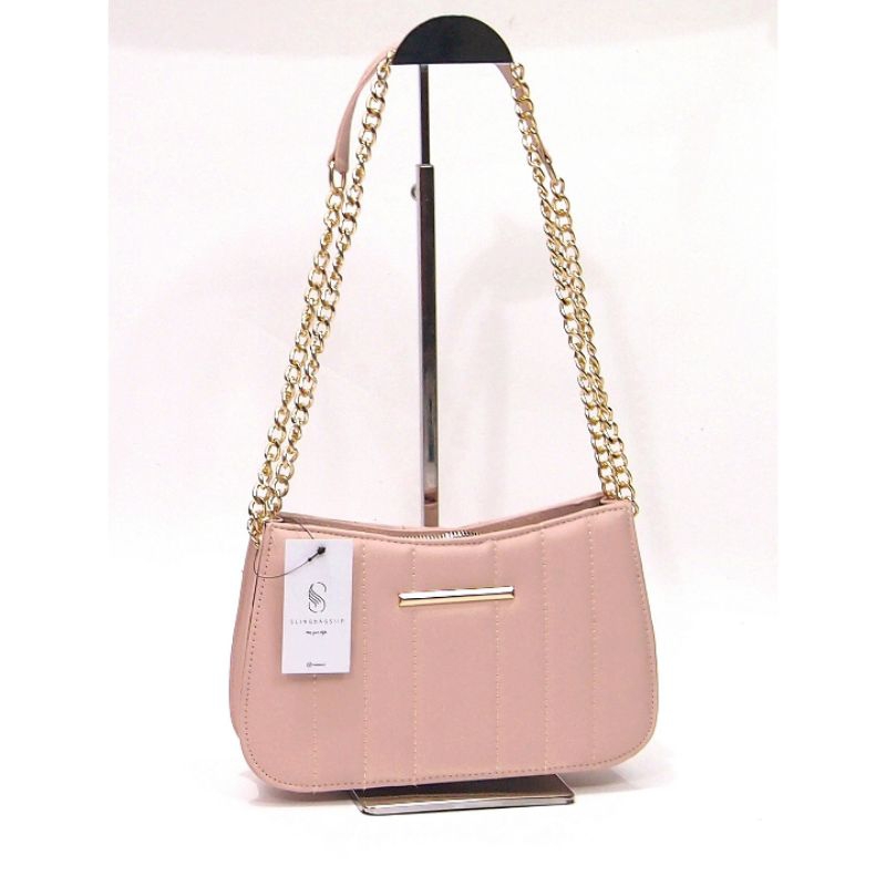 Tas Selempang &amp; Bahu Wanita ELIZA BAG Sling Bag Wanita Tali Rantai