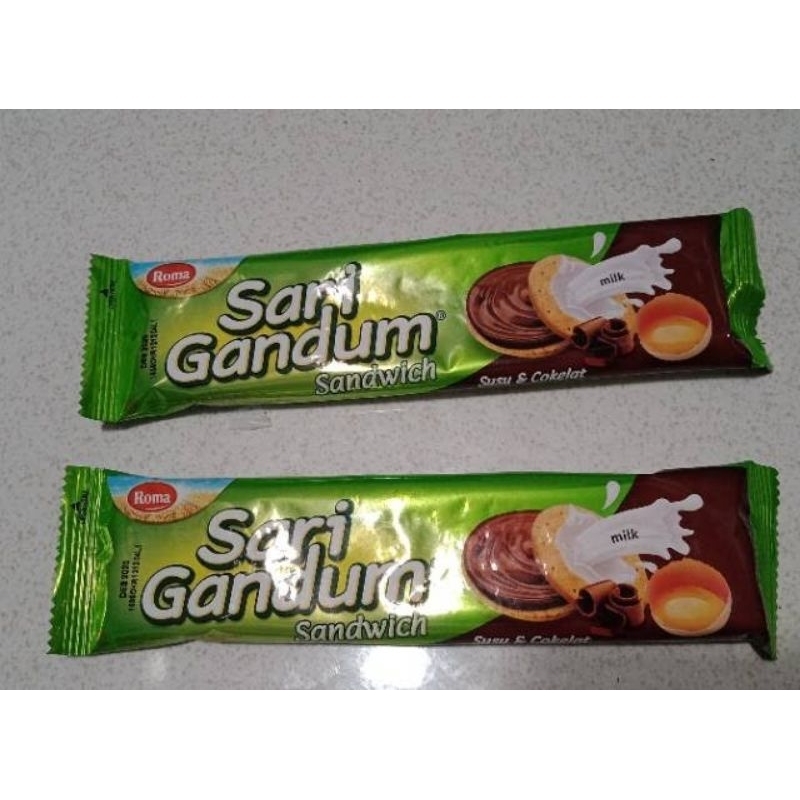 

Sari Gandum Rasa Cream Coklat 39 Gram isi 10 sachet