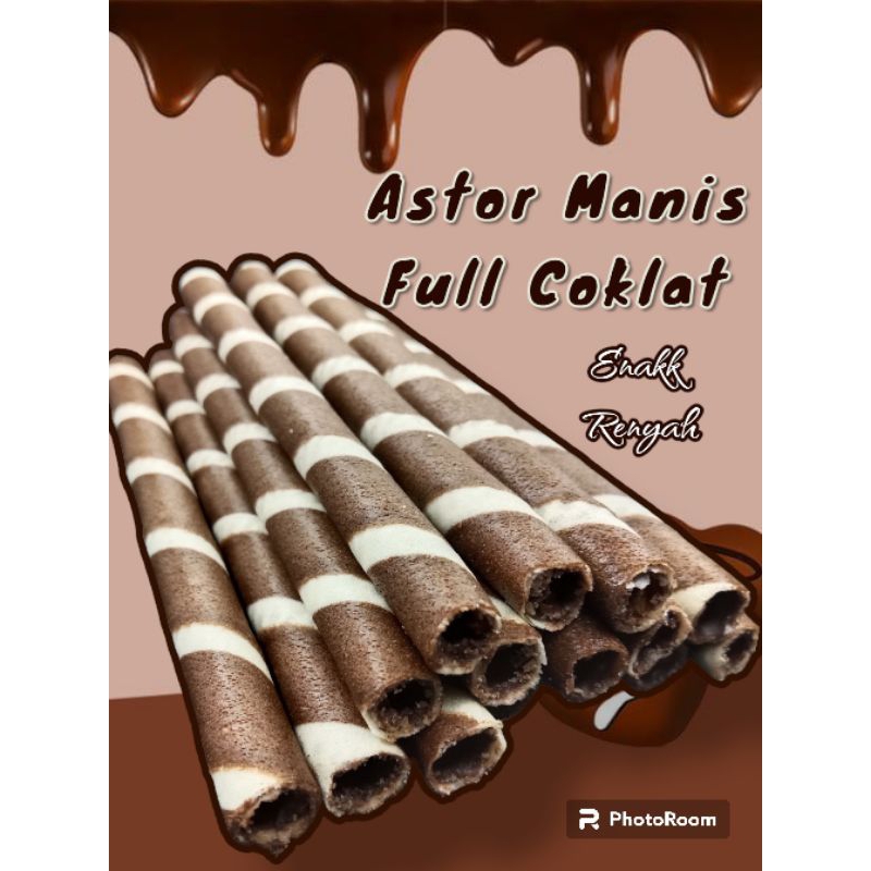 

Astor Full Coklat 200 gram manis full coklat