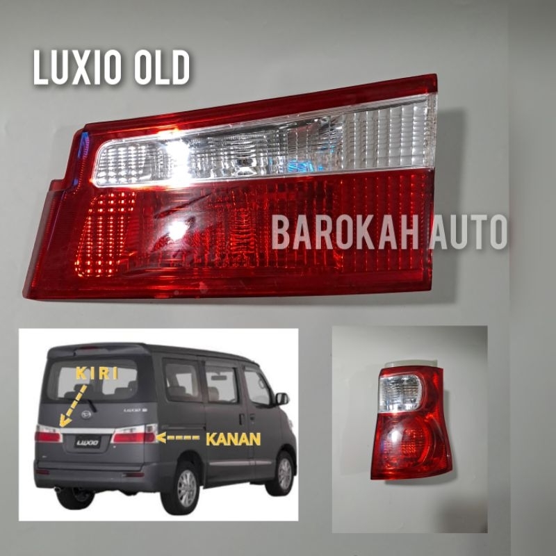 lampu rem belakang luxio / reflektor luxio / stoplamp lampu bagasi luxio