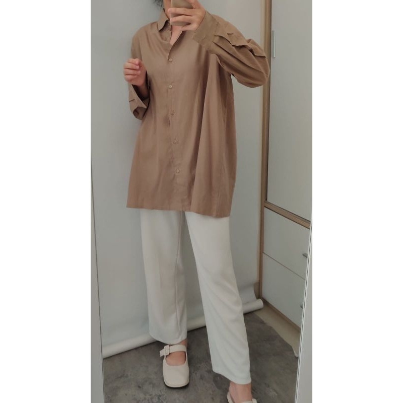 back pleats/Levi shirt