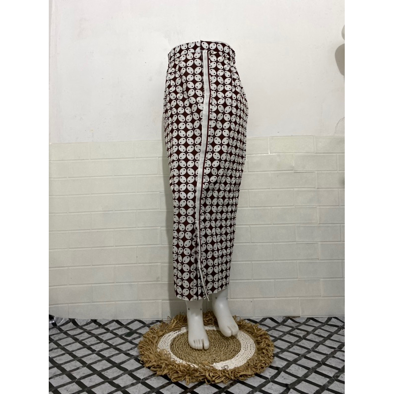 Rok Batik Jogja Rok Wiru Span Motif Kawung Jogja