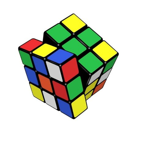 Rubik Kubus Rubrik Mainan Edukasi 3x3x3cm Cube Cubes