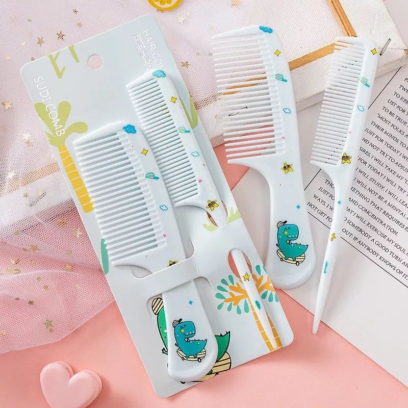 SISIR 2IN 1 HAIR COMB LUCU STRAWBERRY,DINO,UNICORN SISIR RAMBUT RT 81