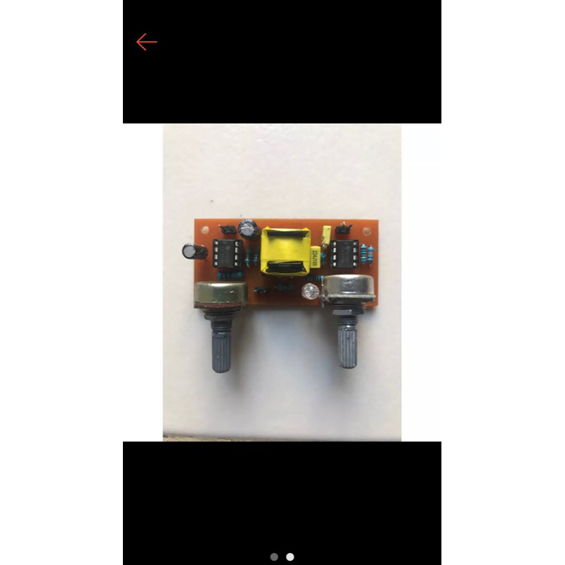 pcb induksi scr + komponen tinggal solder