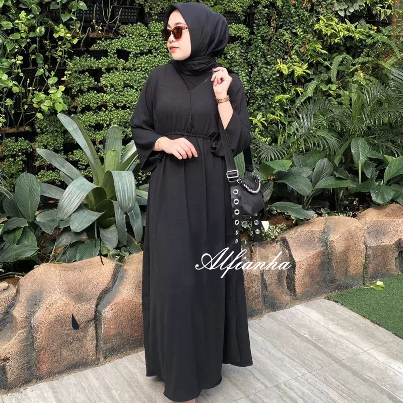 Gamis Crinkle Airflow Premium Ld110 Pb135