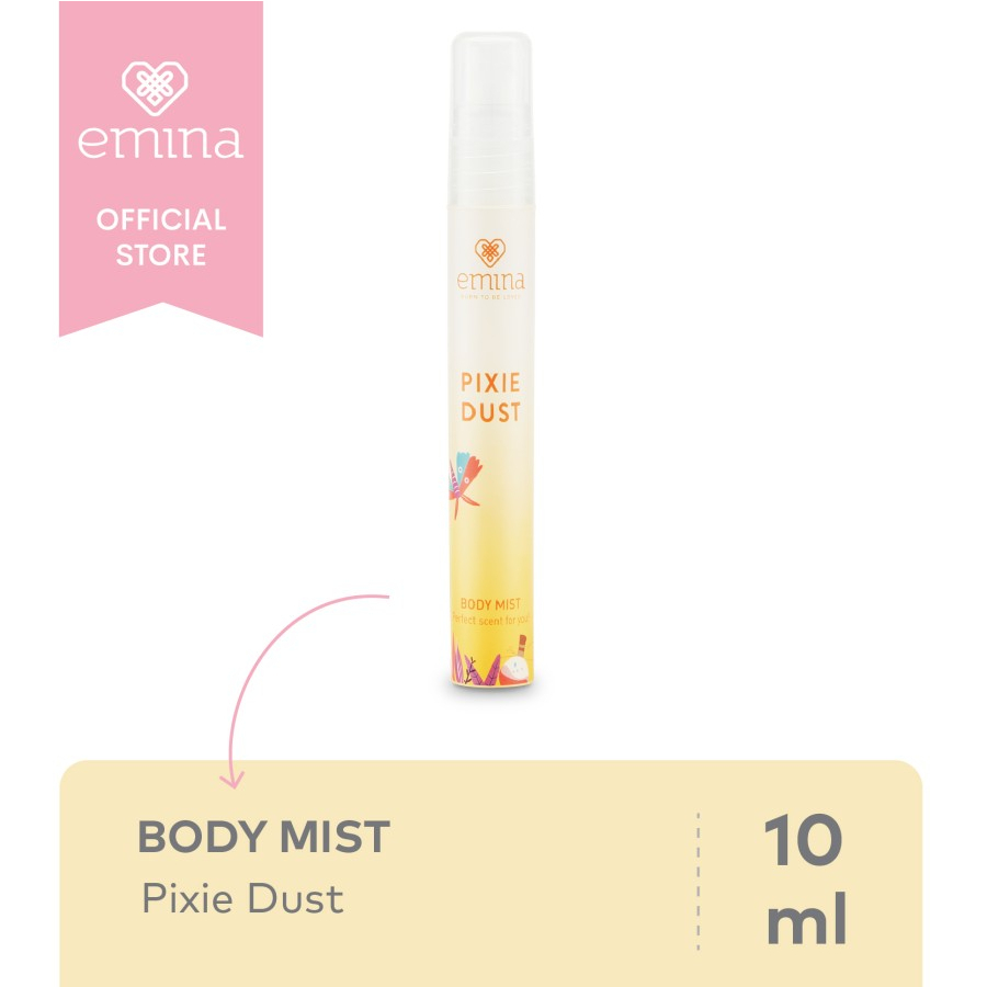 ✨ AKU MURAH ✨ Emina Body Mist 10 ML /  Parfum Wanita Aroma Menyegarkan [BPOM]