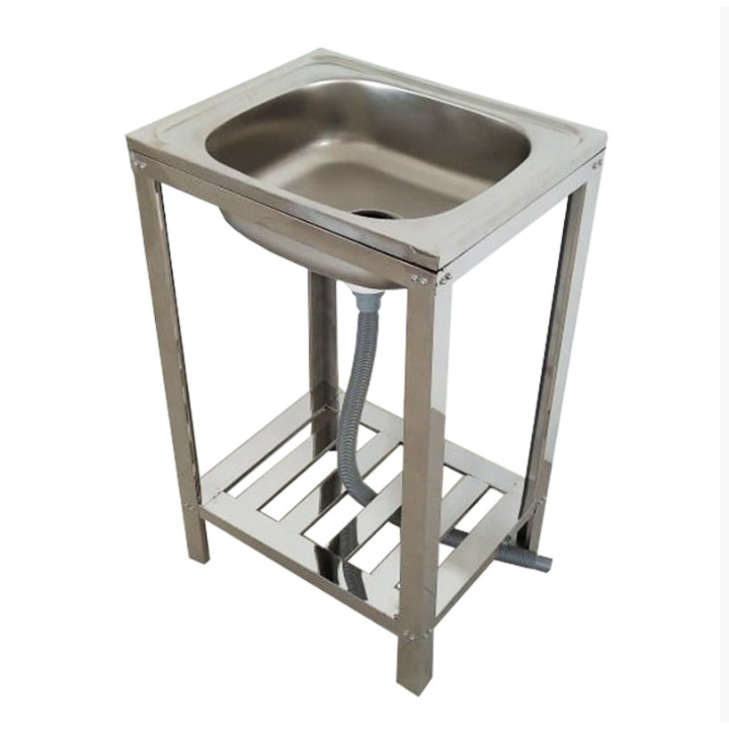 TERMURAH Westafel Stainless Steel Kaki MrDapur MW 50