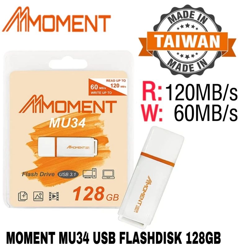 USB 3.1 FLASH DRIVE 128GB MU34 Moment FD