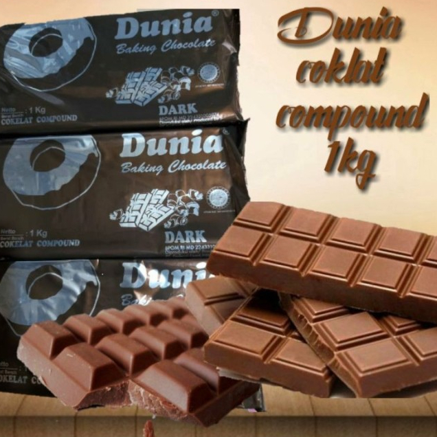 

DUNIA COKLAT COMPOUND 500GR COKELAT