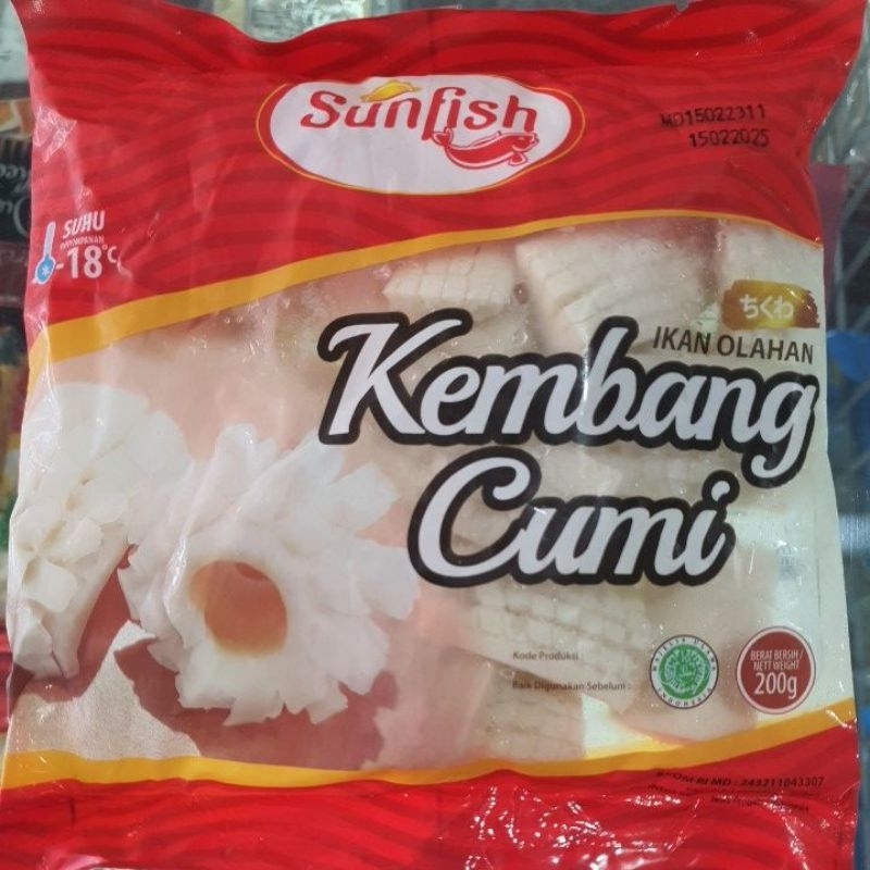 

Sunfish Kembang Cumi 200gr