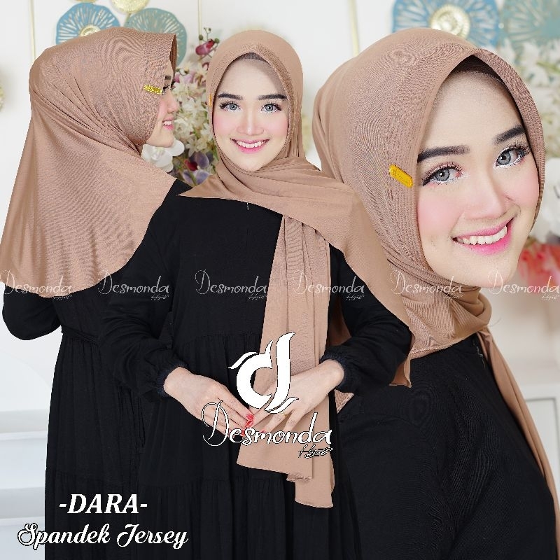 KERUDUNG DARA OVAL BY DESMONDA HIJAB