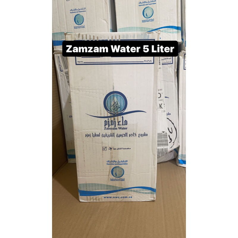 

Zamzam Water 5 liter