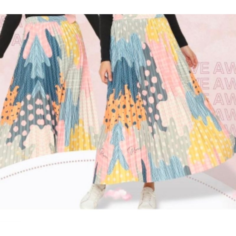 Rok plisket premium by RANIA