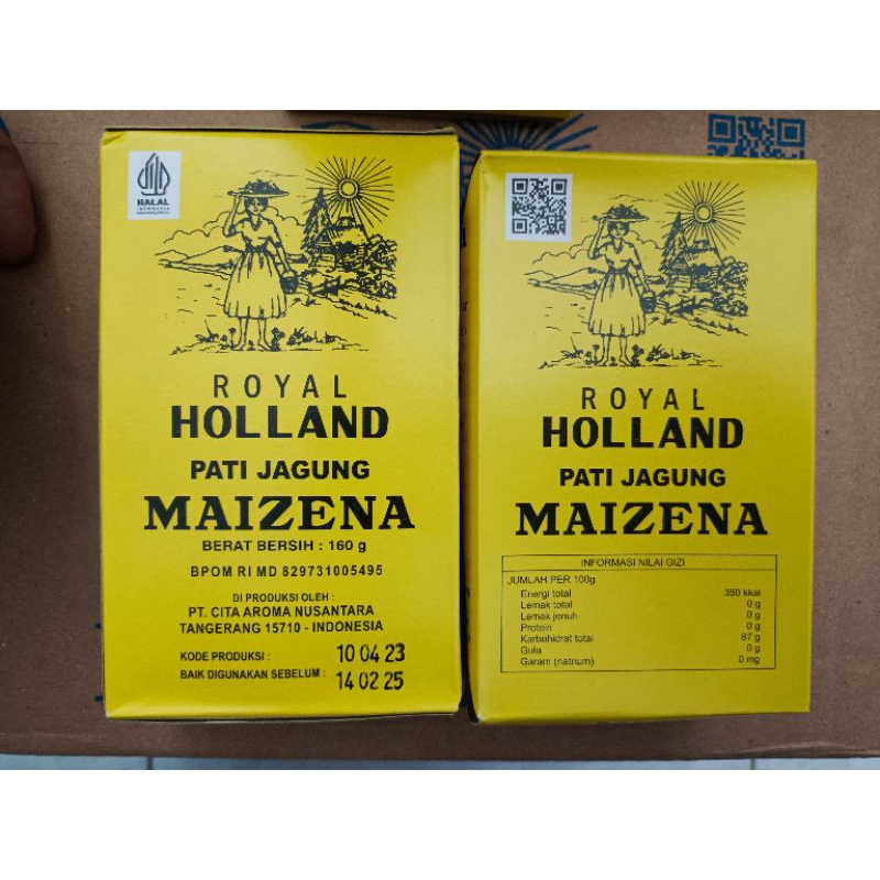

Maizena Royal Holland 160gr Pati Jagung 160 gr Tepung Maizena