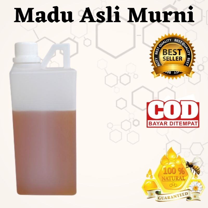 

Madu Multiflora 1 KG Asli Murni Nektar . Tanpa Proses Tanpa Campuran Apapun .