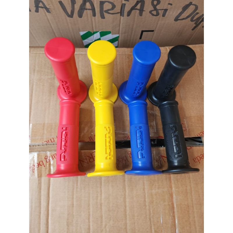 Handgrip Polos Fuzion Full Warna - Grip Sepeda Motor Polos Fuzion Variasi Warna Universal