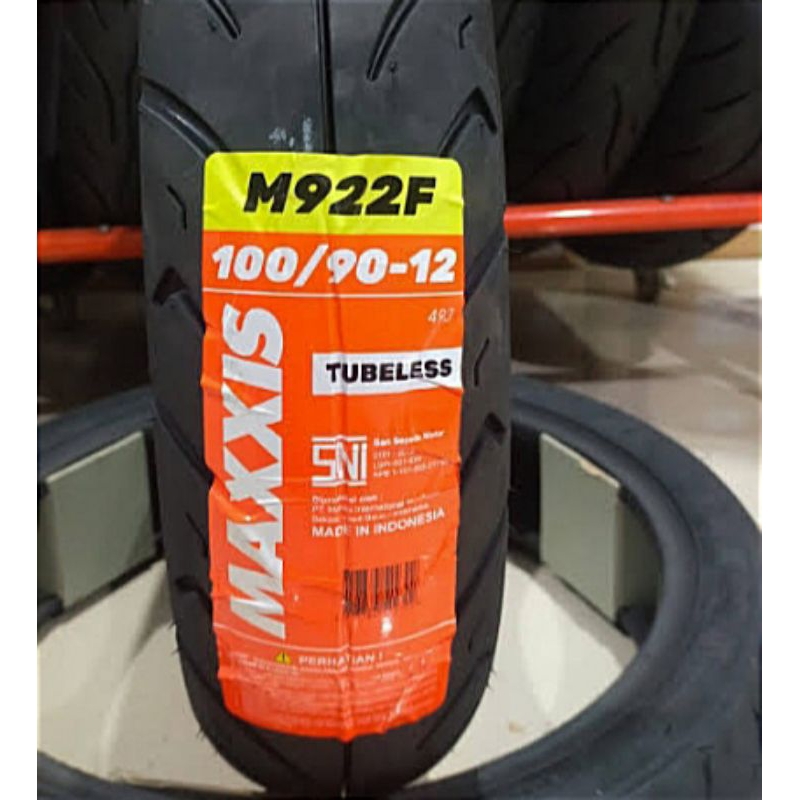 BAN TUBELESS MAXXIS 110/90.12 FREE PENTIL