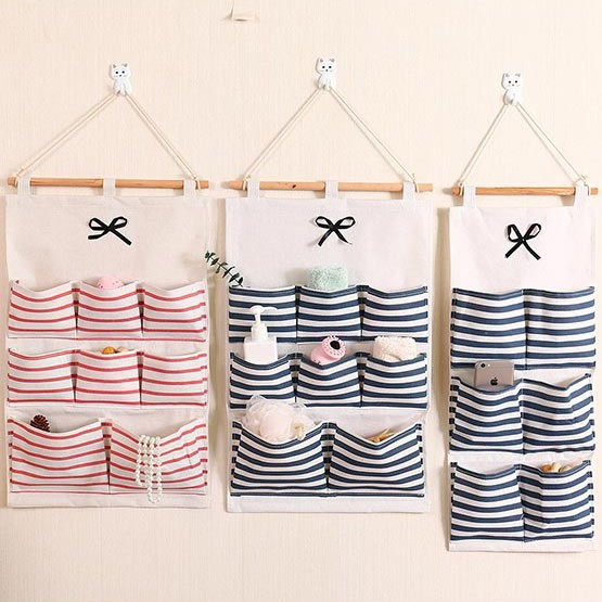 SGM PG8 Salur Pouch gantung SALUR 8 sekat bahan tebal serbaguna organizer