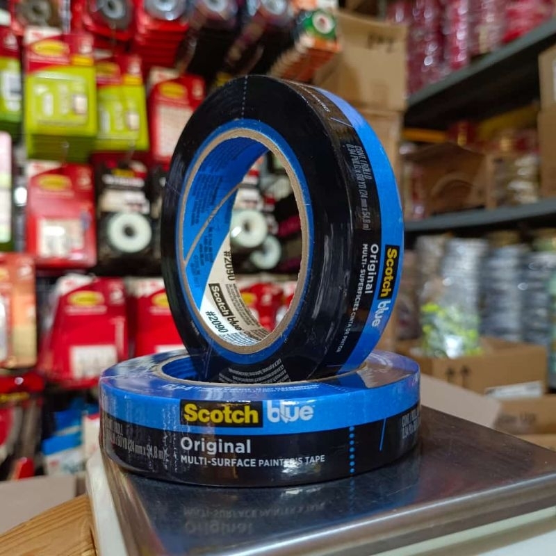 

Scotch Blue 3M Masking Tape Original USA - Lakban Isolasi Pita Kertas