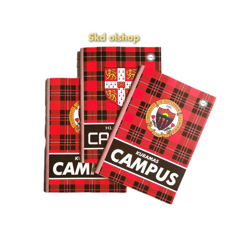 

Buku tulis campus KURAMAS 36 lembar (Isi 10 buku)ukuran buku boxy