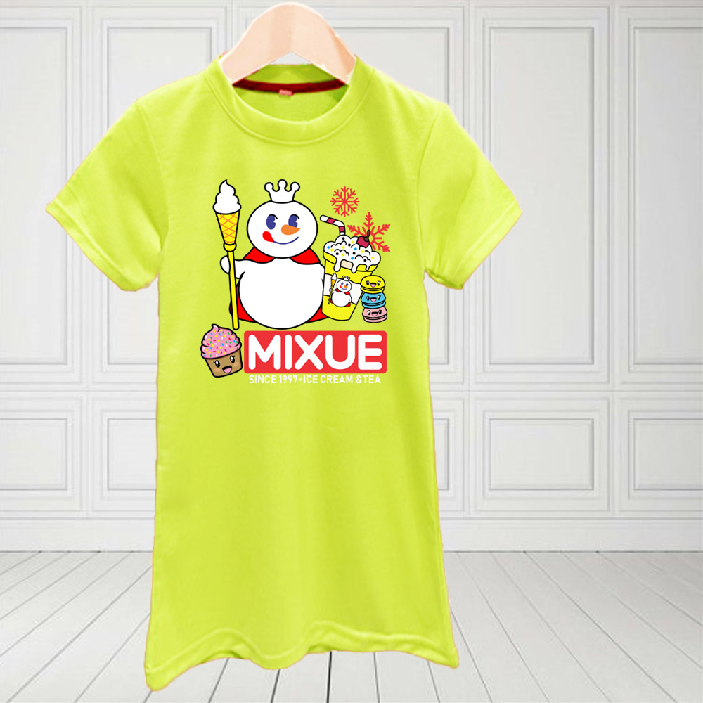 DRESS ANAK 2-10TH BAHAN BABYTERY BERKUALITAS GAMBAR MIXUE 6