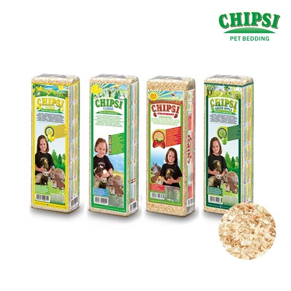 CHIPSI WOOD 1KG - Chipsi Serbuk Kayu Hewan Hamster Kelinci Chincilla Marmut Pet Bedding