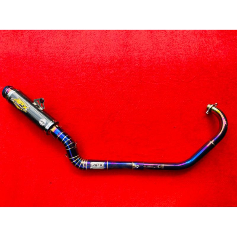Knalpot Racing Karbon VIXION CB150R  CBR150 Original APX Racingexhaust