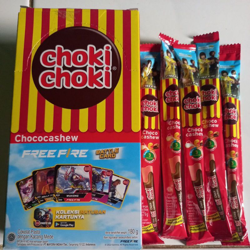 

choki choki chococashew+kartu AR