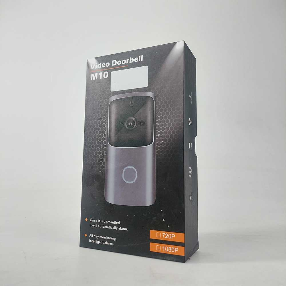 Bel Rumah Smart Doorbell Wireless HD Video Two Way Audio WowCam App Rekam Gambar Video Sinyal Kuat Transmisi Lancar