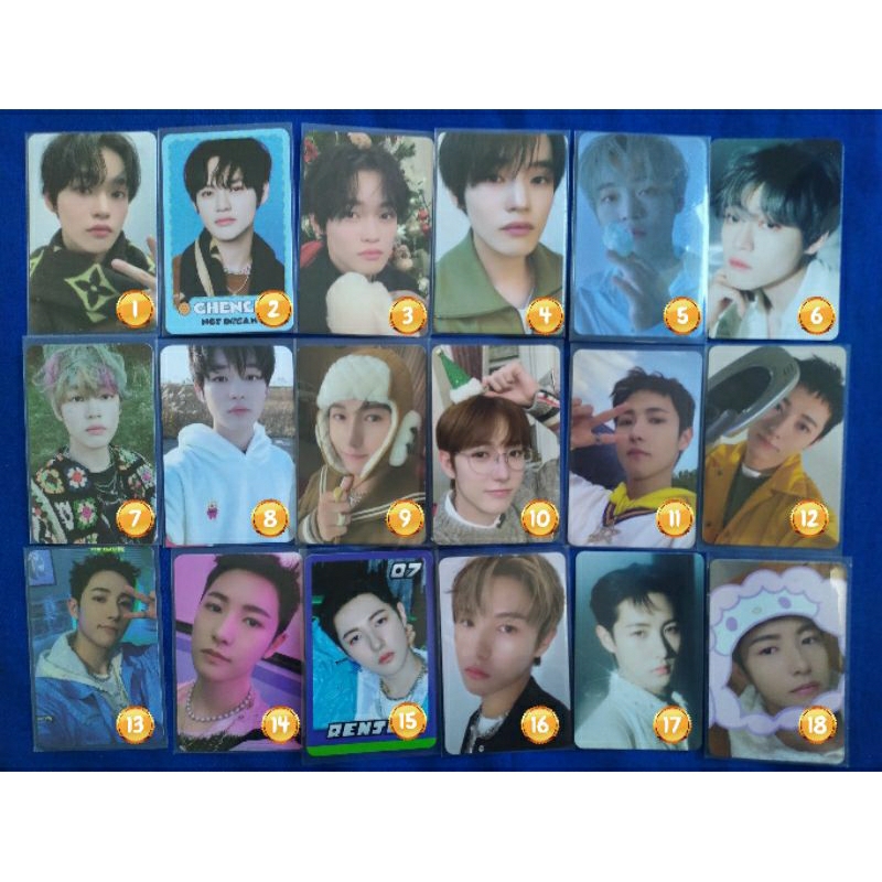 Official Photocard NCT Chenle Renjun Candy NCT Home TDS FCMM Pink Christmas Beatbox Sanrip Luggage M