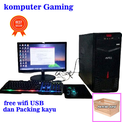 komputer core i3 gen 4 ram 8 hdd ssd 256 gb