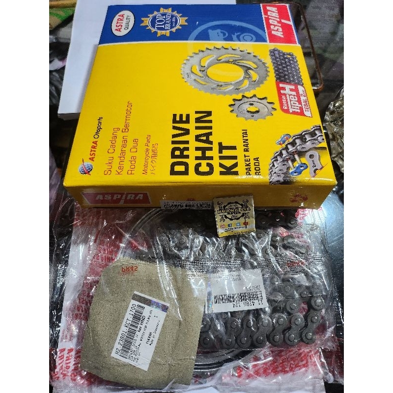 gear set / Gigi tarik set Honda Verza aspira