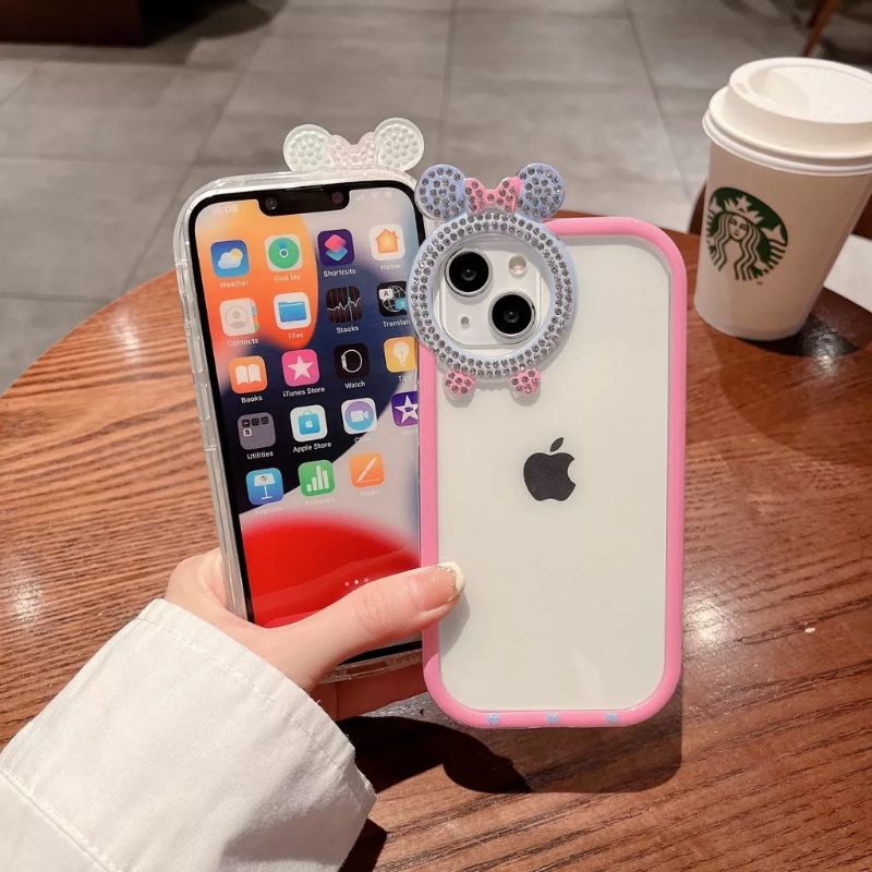 SOFTCASE DIAMOND MICKEY IPHONE 11,IPHONE 13 PROMAX