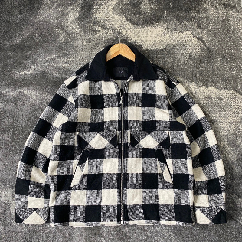 Plac Plaid Wool Jacket