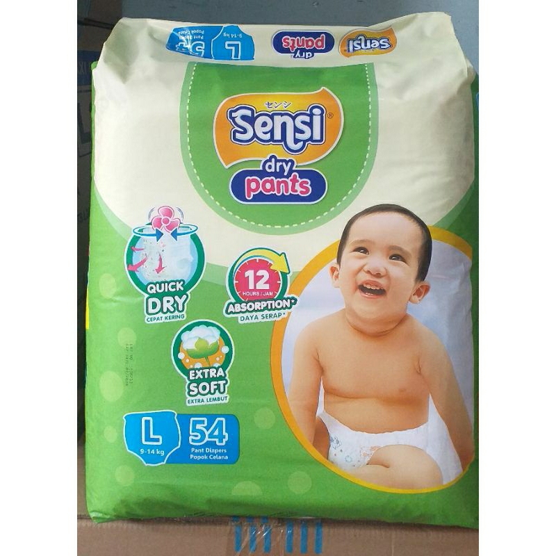 Sensi Dry Pants - Sensi Celana Sekali Pakai L 54