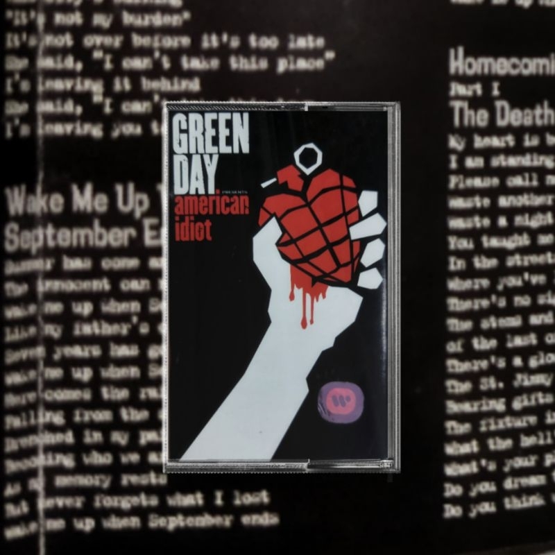 Kaset Green Day - American Idiot