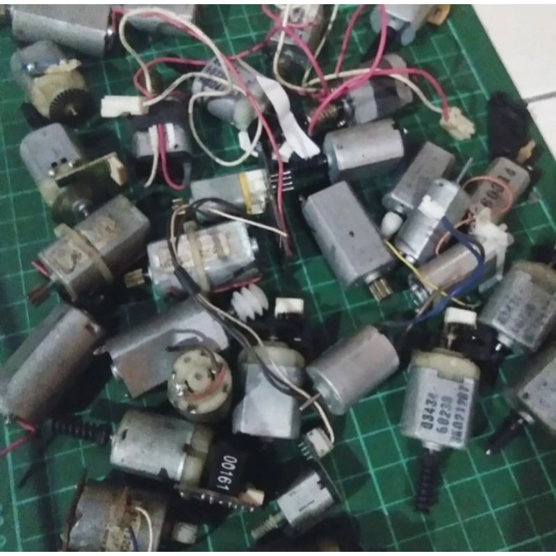 Dc dinamo mini generator layangan 5 -12V model opal brek random