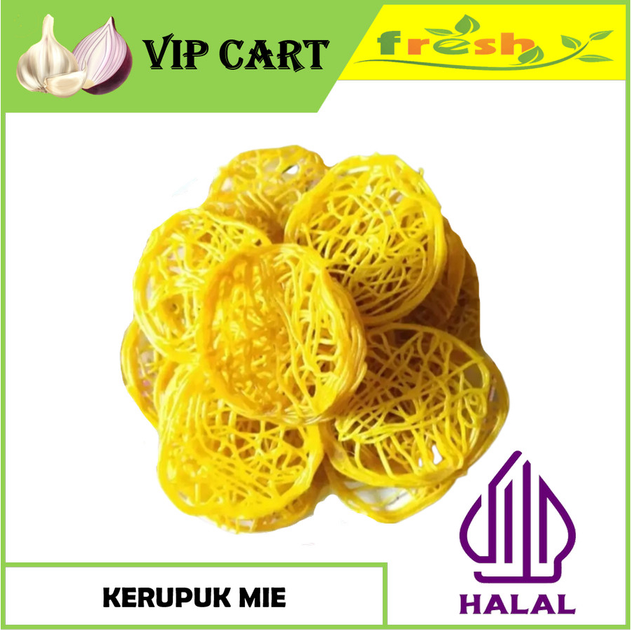 

KERUPUK MIE KUNING MENTAH 1 KG