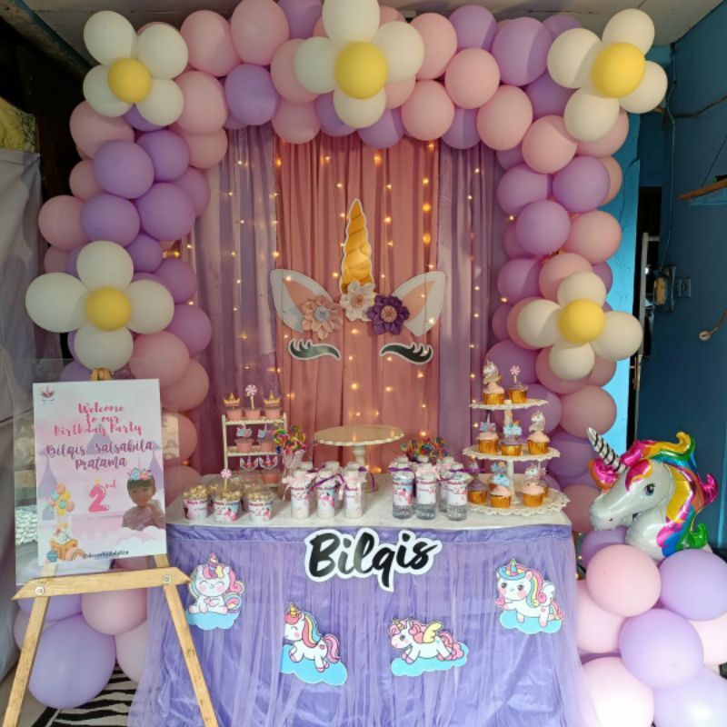 Dessert table Ulang Tahun Anak dan Snacknya /Dessertable Kfc/McD/Hokben/Yosinoya