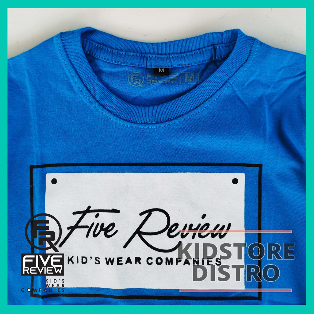 Kaos Anak Distro Goverti Terbaru Cotton Carded Soft / Baju Anak Harian Keren / Kaos Oblong Anak Laki-laki dan Perempuan