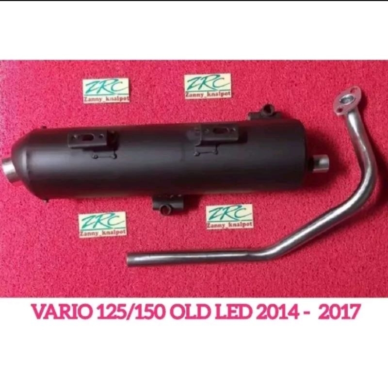 Knalpot Copy CMS ZRC Gen2 Vario125 Vario150 OLD LED NEW