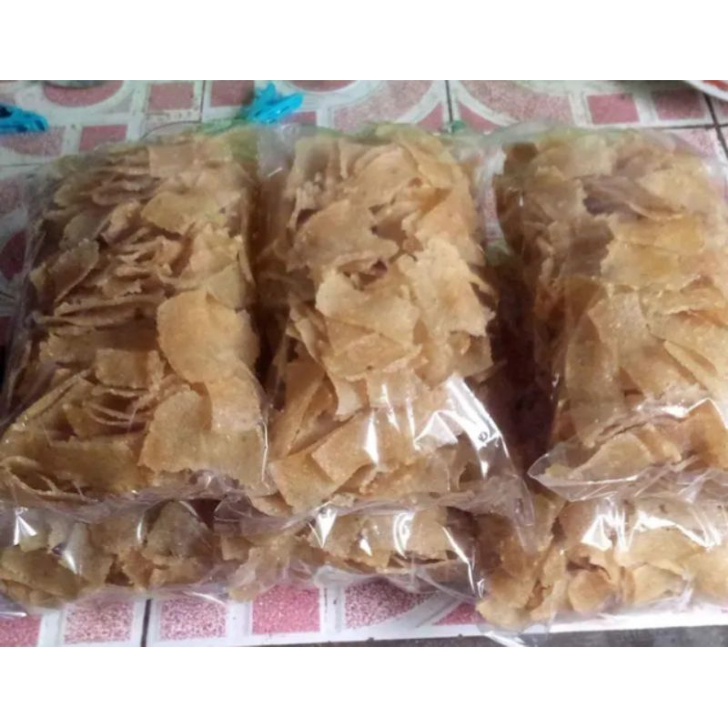 

krupuk nasi rasa ketumbar & bawang